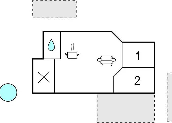 2 Bedroom Cozy In Apartment *
